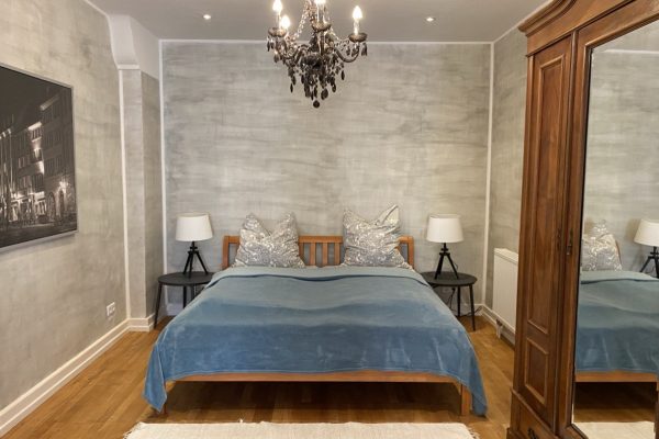 Fewo Schlafnische mit Doppelbett